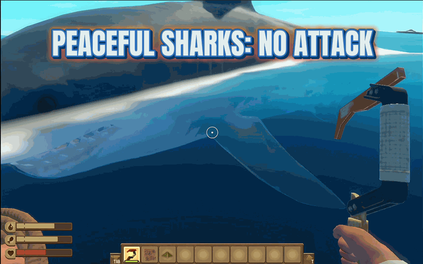 Raft — Shark Whisperer (Peaceful Sharks) (screenshot 2)